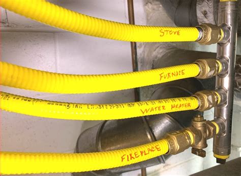 install flex gas line